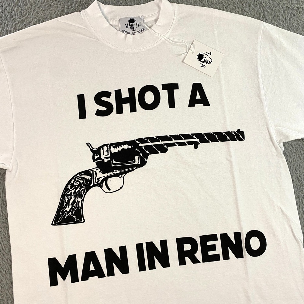 Warren Lotas T-Shirt size M I Shot A Man In Reno Johnny Cash Country Western
